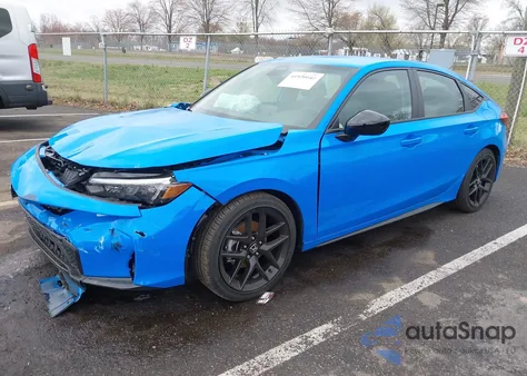 2025 Honda Civic Sport from USA, damaged, VIN 19XFL2H83SE010586